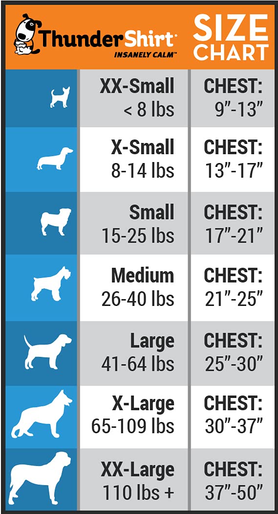 Thundershirt Classic Dog Anxiety Jacket Small Heather Grey