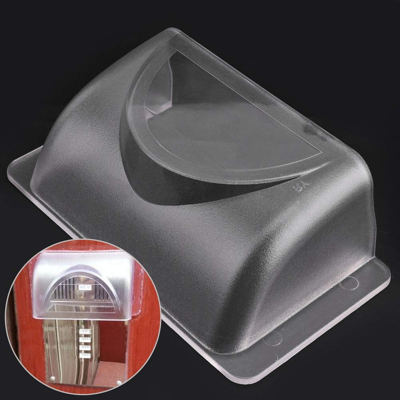 Wendry Waterproof Plastic Rain Cover, Plastic Rain Cover Waterproof Shell for Door Access Control Keypad Doorbell Rainproof, Comfortable and Beautiful