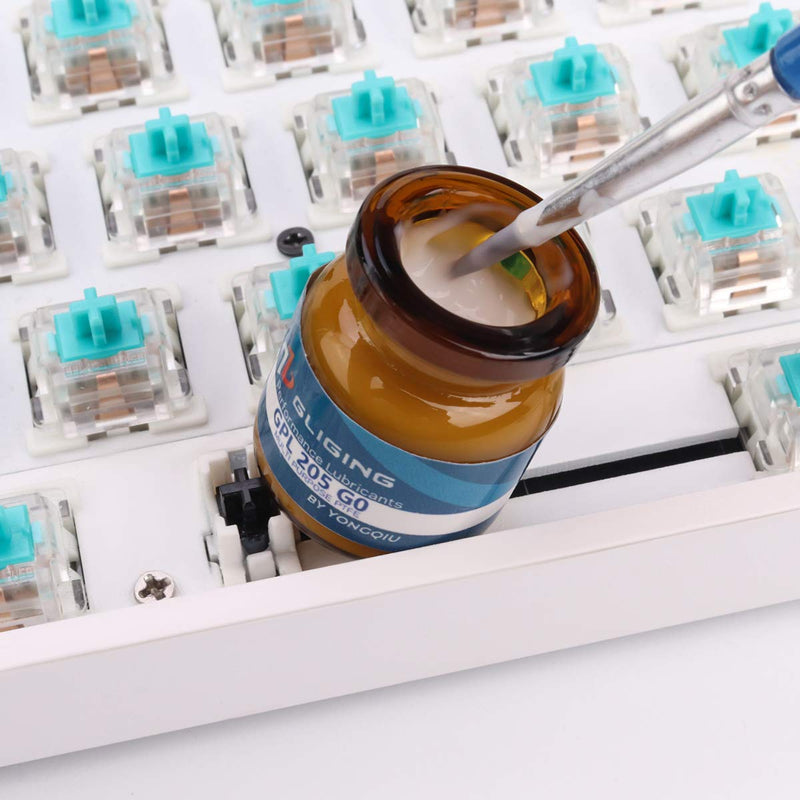 Switches Lube 0.35 oz Grease Oil GPL 205 G0 Mechanical Keyboard Keycaps Lubricant Lubes Stabilizer Lubricating 205G0