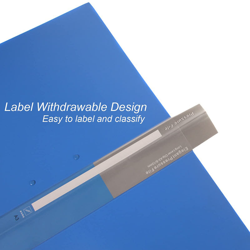 2 Pack 11 x 17 Plastic Punchless Binder, Single Clip File Folder Report Cover 17 x 11 Portfolio Clipboard with Jumbo Clamp 0.9 Inch Capacity 11 x 17 Clipboard Portfolio, Blue, Padfolio with Clipboard 11x 17 Size Blue-2 Pack