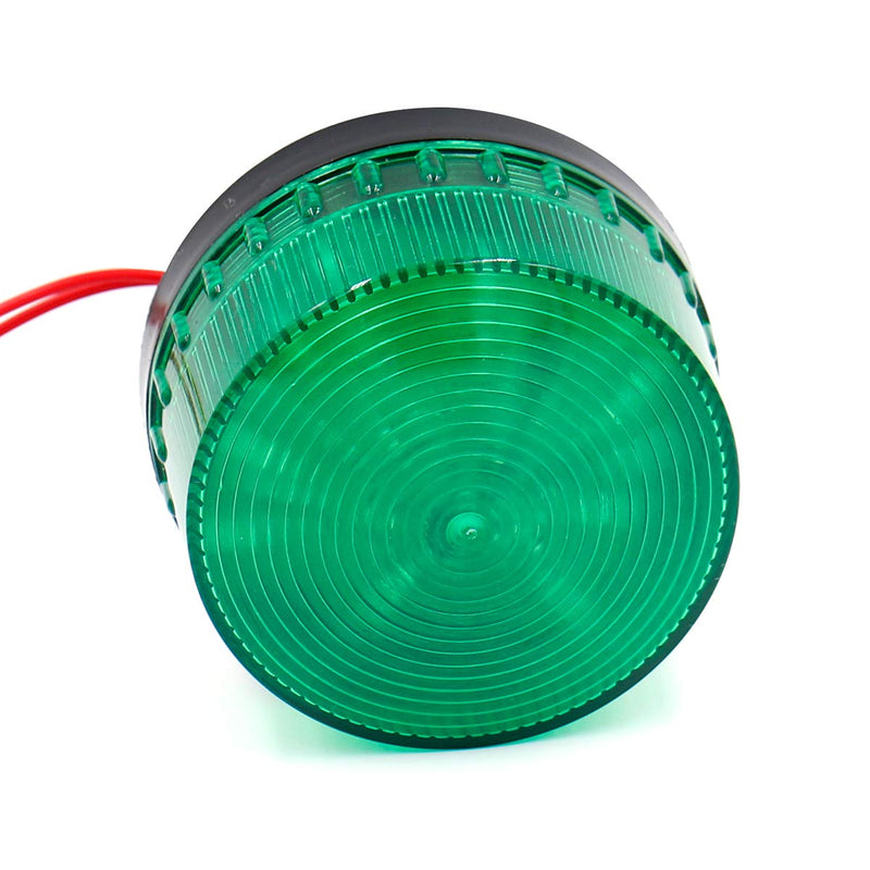 Baomain Industrial Signal Round Green Warning Light Strobe Warning lamp LTE-5061 AC 110V