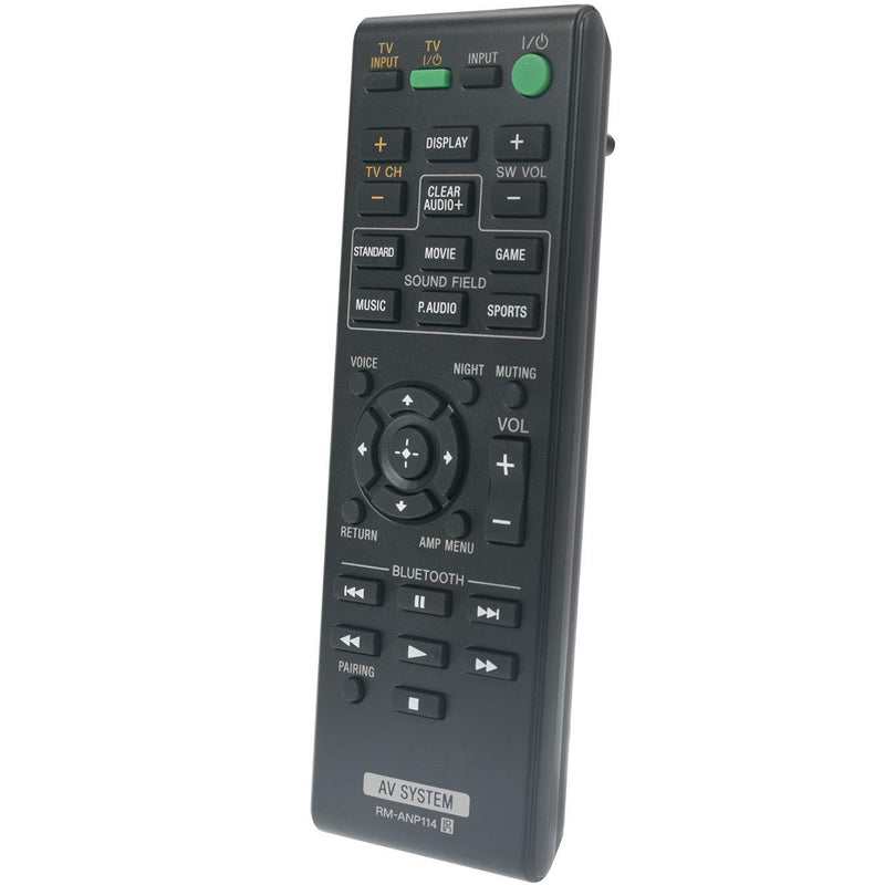New RM-ANP114 RMANP114 Replace IR Remote Control fit for Sony Sound Bar Soundbar Speaker Audio Home Theater System HT-CT770 HT-CT370 HT-CT380 HT-CT780 1-492-737-11 149273711 HTCT770 HTCT370 HTCT380