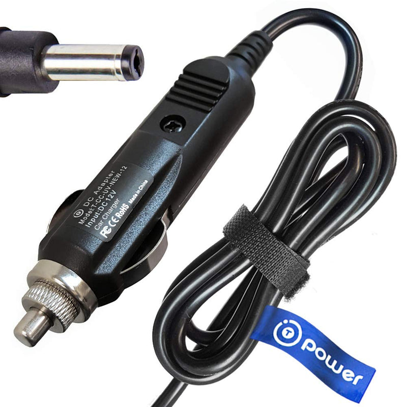 T-Power (9V ~ 12V) AC DC Car Charger Compatible with Sylvania 7" 8" 9" & 10" Portable DVD Player & Sylvania SYNET7WID Mini Netbook Power Supply