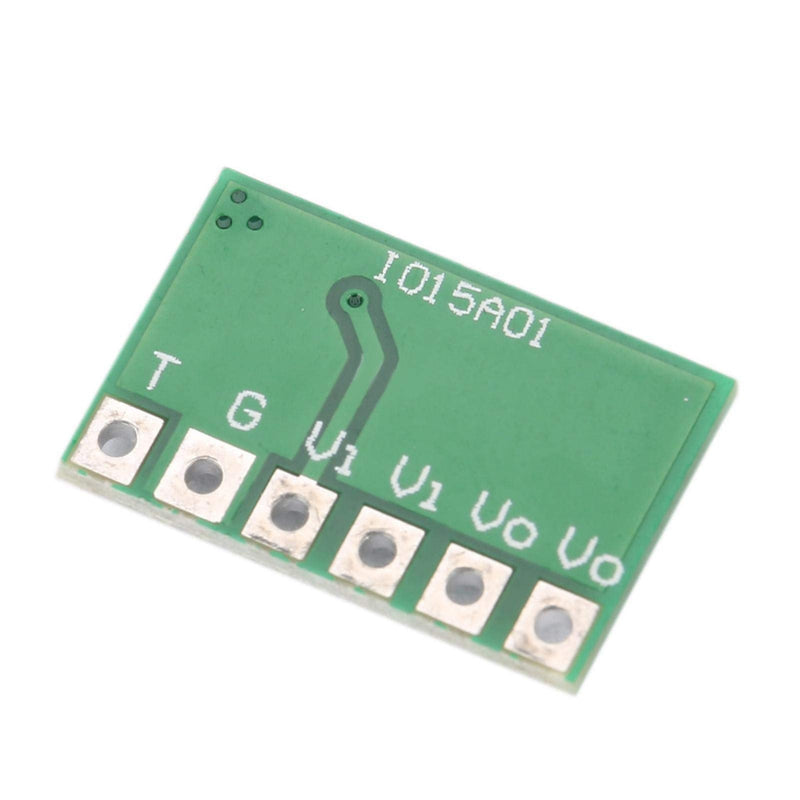 ASHATA Latch Bistable Self-Locking Trigger, 6A DC 3V 3.3V 3.7V 5V Electronic Switch Latch Bistable Self-Locking Trigger Board for LED Motor MCU Development Board