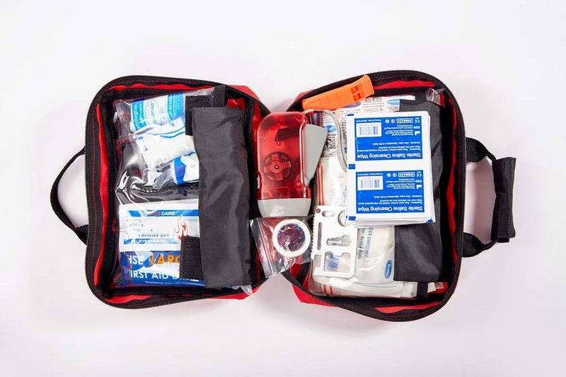 Hygio 180 pcs Comprehensive First Aid Kit - for Home, Work, Car, Travel,Sports
