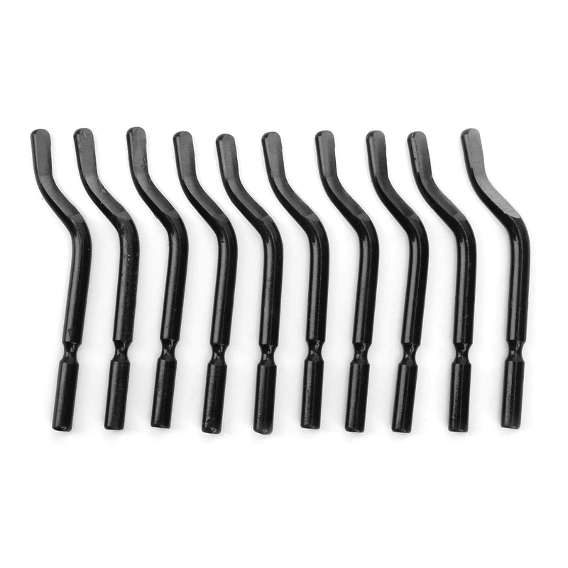 20pcs Deburring Blades BS1010 Replacement Deburring Knife Deburring Tool for Metal Plastic Aluminum Copper PVC Iron