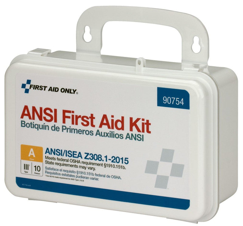 First Aid Only 90754 10 Person Bulk ANSI A, Plastic