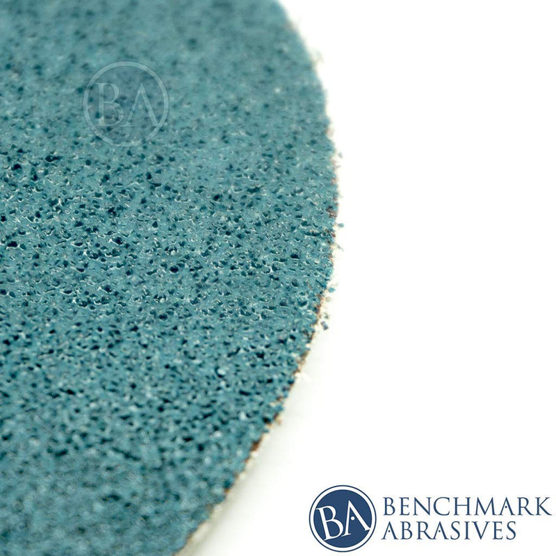 Benchmark Abrasives 6" Zirconia PSA Adhesive Sanding Discs - 10 Pack (36 Grit) 36 Grit