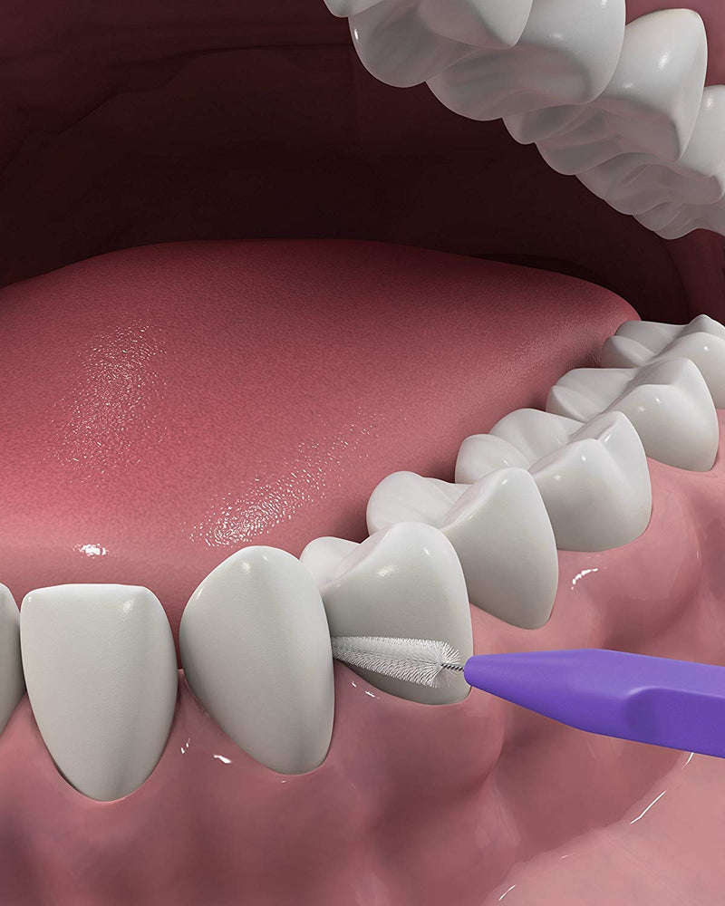 DenTek Slim Brush Interdental Cleaners 32 Count (Pack of 2)