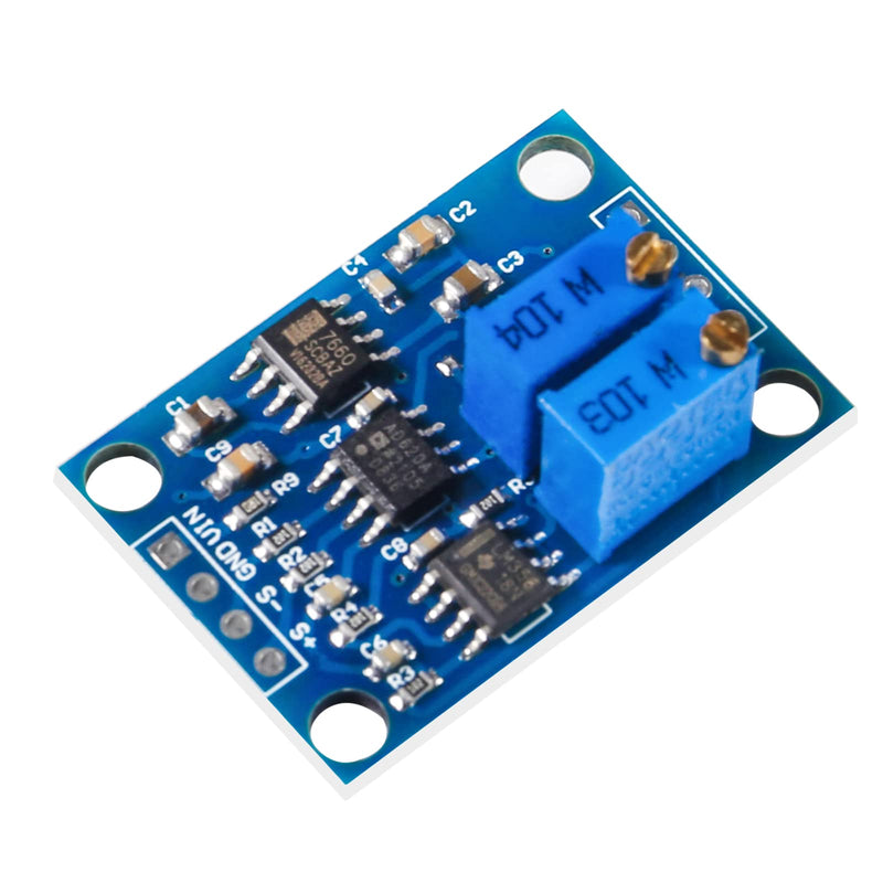 ACEIRMC 2pcs Voltage Amplifier Module AD620 Instrumentation Amplifier Module Signal Amplifier Module DC 3-12V High Precision