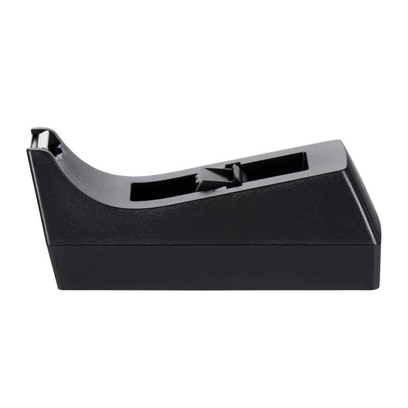 Scotch Classic Desktop Tape Dispenser C-38, Black, 1 in Core, Made From 100% Recycled Plastic, 1 Dispenser (C-38)