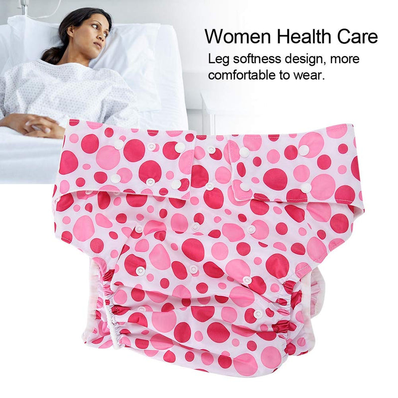 Adult Cloth Diapers, Washable and Adjustable Adult Pocket Nappy Cover Close-fitting Reusable Diaper Cloth for Incontinence Care Protective Underwear, Suitable for Elderly Men Women (A30-3) A30-3