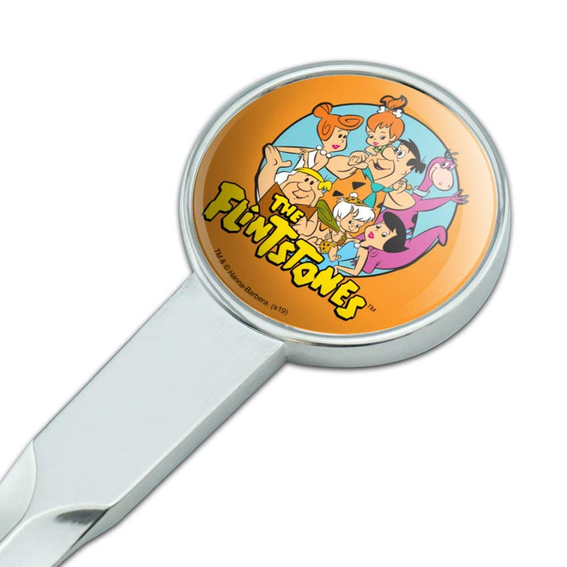 The Flintstones Group Classic Chrome Plated Metal Envelope Letter Opener Slitter