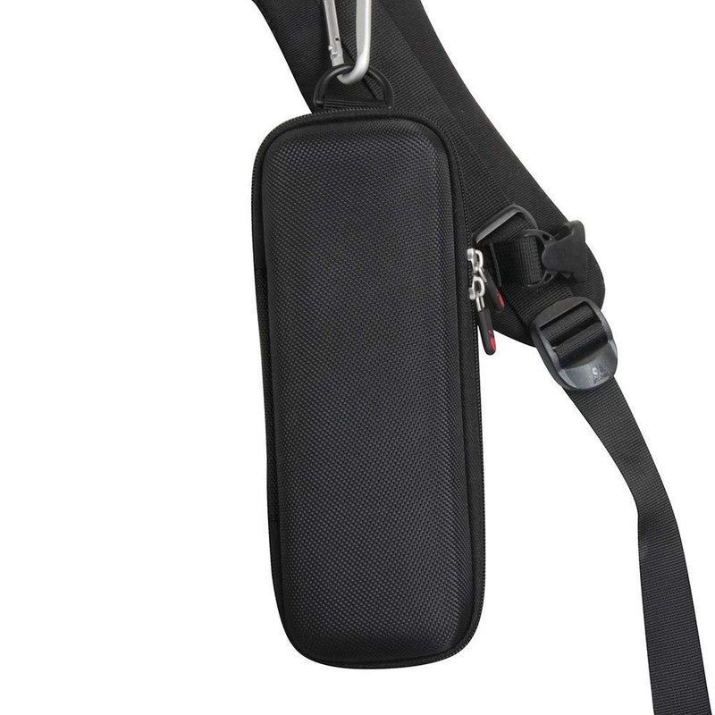 Hermitshell Travel Case Fits DOSS E-go II Portable Bluetooth Speaker (Black) Black