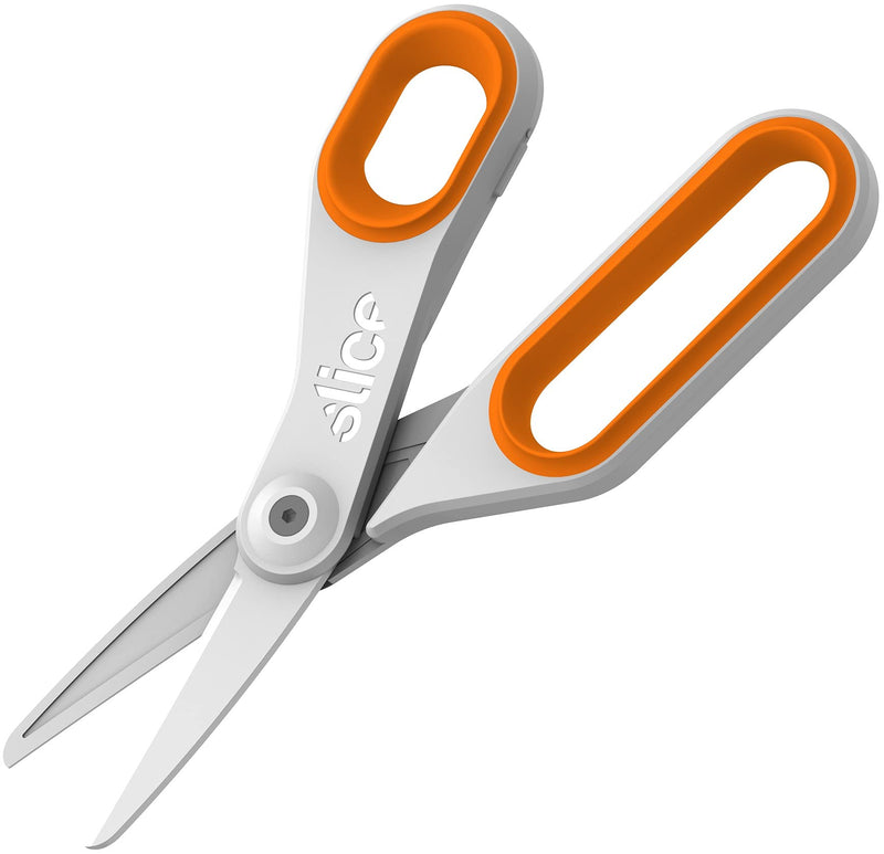 Slice Safer Choice Rounded Tip Ceramic Scissors, 1 Pack