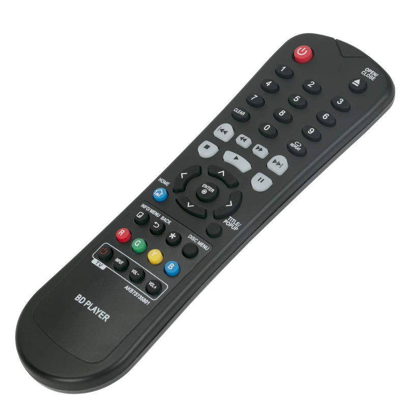 New AKB73735801 Replace Remote Control fit for LG Blu-Ray Disc DVD BD Player B0540N BH5140S BP330 BP330N BP530 BP540 BP550 BP550N BP735 BP735B BPM33 BPM331 BPM331N BPM53 BPM53N BPM54 BPM54N BPM55