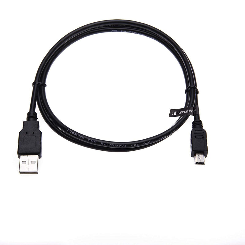 Keple Mini USB Cable Lead Cord Charger Data Sync Compatible with Garmin GPS MAP 64S GPS Navigation | Navigation 0.5m /1.6 ft Mini USB