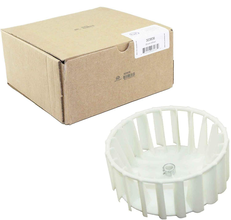 Supplying Demand Y303836 303836 Dryer Blower Wheel With Center Hub Clamp 7.5" Diameter X 3 3/8" Width