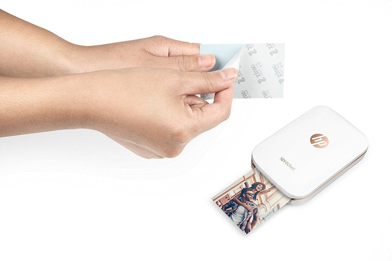 HP Sprocket 2x3" Premium Zink Sticky Back Photo Paper (50 Sheets) Compatible with HP Sprocket Photo Printers.