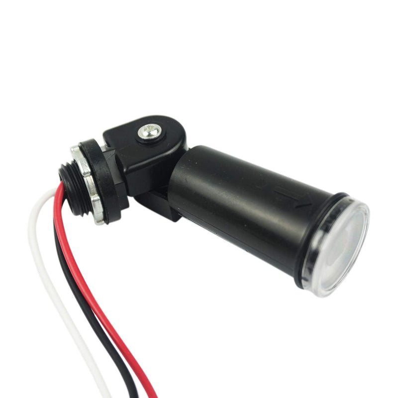 Proshopping AC 120V Outdoor Sensor Photoelectric Switch, Dusk to Dawn Photocell Switch, Hard-Wired Post Eye Light Control with Photocell Light Sensor and Swivel Mount, Mini Auto Switch - for Ourdoor