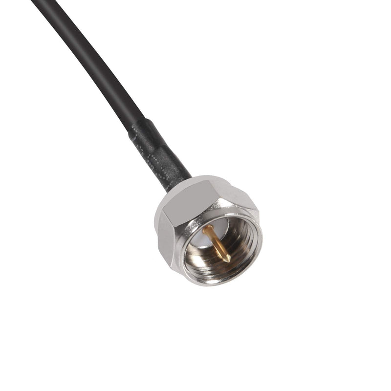 ACEIRMC FM Stereo Antenna, Magnetic Base 75 Ohm FM Antenna Kit for Yamaha Onkyo Bose, etc Stereo Receiver Indoor Table Top Radio Receiver Antenna
