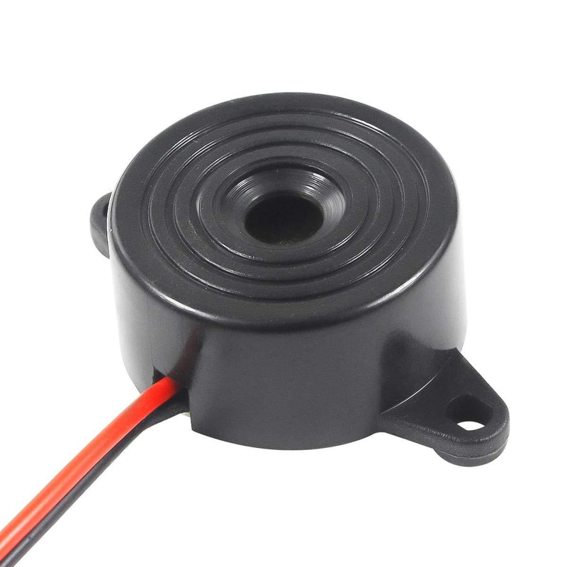 BNYZWOT Active Piezo Buzzer 90 db with Industrial Audio Inside 2-Wire Leads Electric Alarmer DC 3-24V 10Pcs