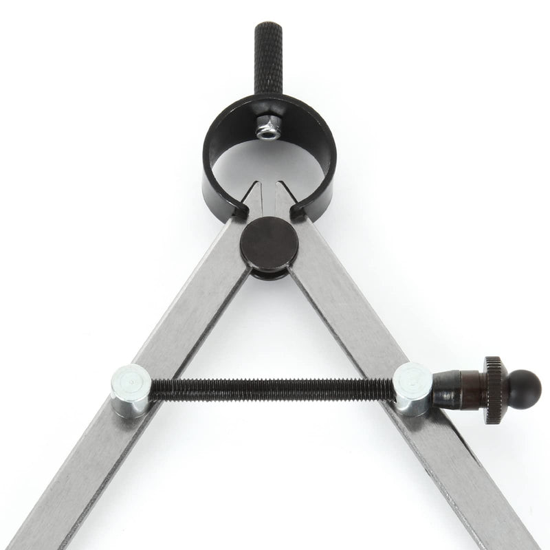 DAJAVE 3 Piece Spring Caliper / Divider Set, 8 inches Inside Spring Outside Divider Caliper Set, Calipers Measuring Tool for Wood Turning Lathe Projects, 8 to 10.9 Inches
