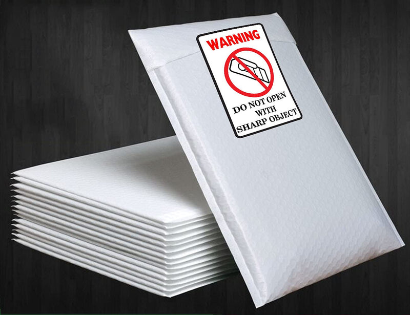 2x3 inch "Do Not Open with Sharp Object" Industrial Warning Labels International Special Handling Shipping Pallet Stickers 500pcs