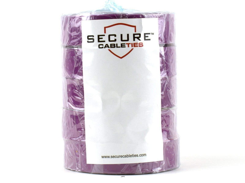 Electrical Tape -Standard PVC - 3/4" wide x 66 feet long (5 Pack, Purple) 5 Pack
