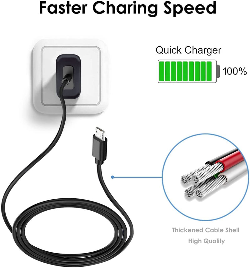 Replacement Charging Sync Cable Compatible with Barnes & Noble Nook GlowLight 3, Nook Tablet 7,Nook Glowlight Plus, Nook 10 in BNTV650, Barnes Noble Nook Color (6.6FT)