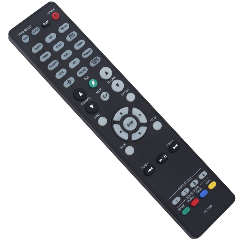 RC-1228 Remote Control fit for Denon Network AV Receiver S950H X3500H AVR-S750H AVR-S730H AVR-X2300W AVR-S920W AVR-S930H AVR-X1500H AVR-S740H AVR-X1400H AVR-X2200W AVR-S940H AVR-X2400H AVR-X2500H