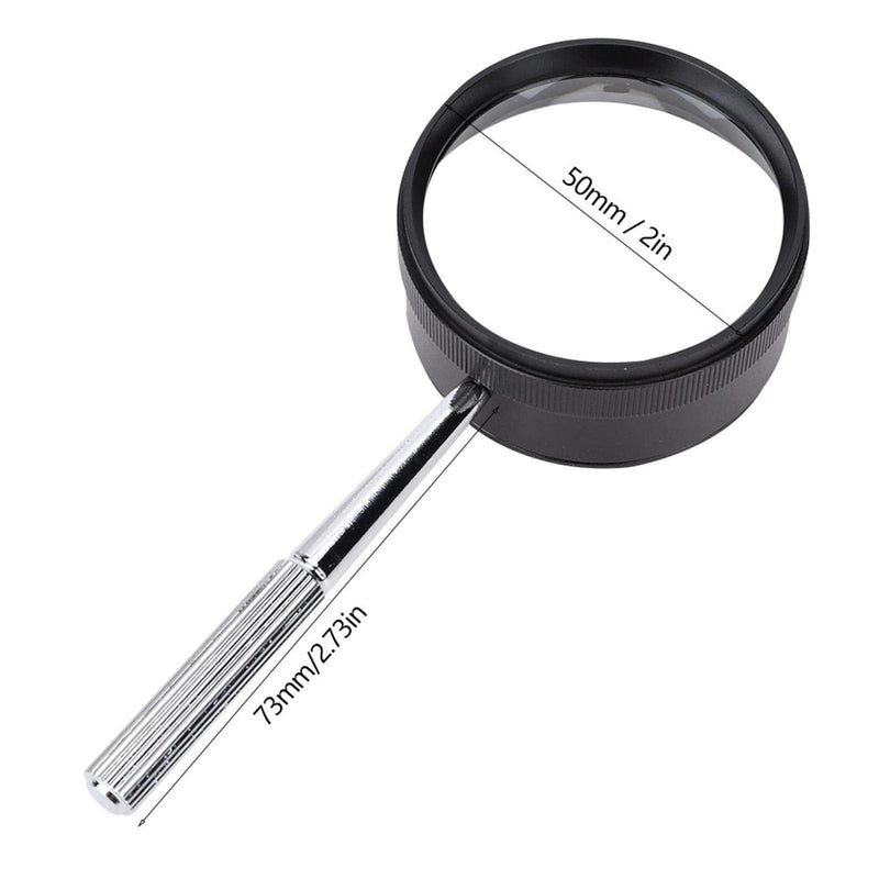 35X Portable Magnifier Magnifier High Presision Professional 35X for Reading for Identification Indoor