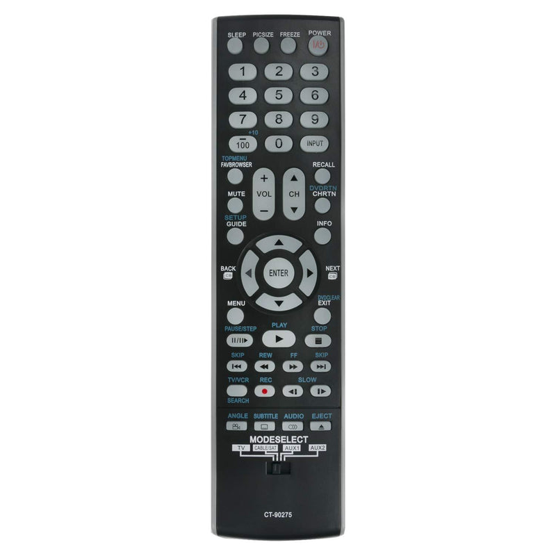 CT-90275 Replaced Remote fit for Toshiba TV 32HL17 32HL17U 37HL17 42HL17 32HL37 32HL37U 26HL67 32HL67 32HL67U 37HL67 42HL67 42HL67US 37HL67S 42HL67U 32HL67US 19AV500U 19AV501U 19AV51U 26AV50U 26AV52U