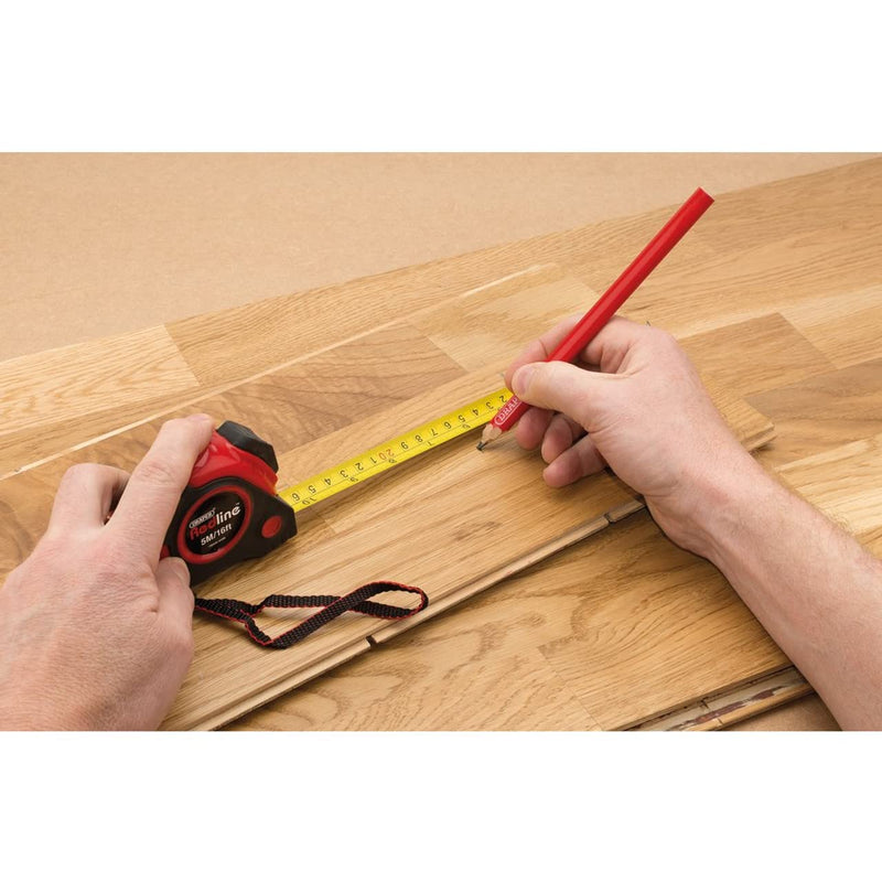 Draper Redline Auto Tape Measure 5m 16ft 69495 Blue 1 5 m