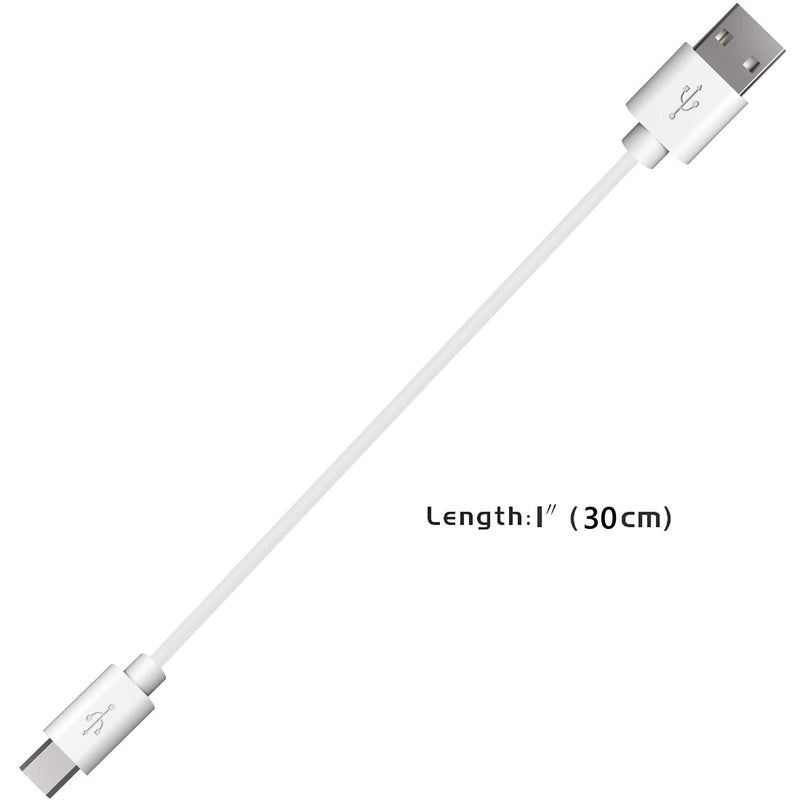 Geekria Charging Cable for Sony SRS-XB32 SRS-XB22 SRS-XB20 SRS-XB31 SRS-XB41 SRS-X11 SRS-XB01 SRS-BTV5 / USB-A to Micro-USB Charger Cord for Sony Wireless Bluetooth Speaker (White 2Pack 1FT)