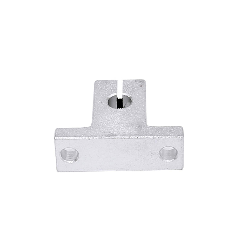 FKG SK8 Aluminum Linear Motion Rail Clamping Guide Support for 8mm Diameter Shaft, Set of 4