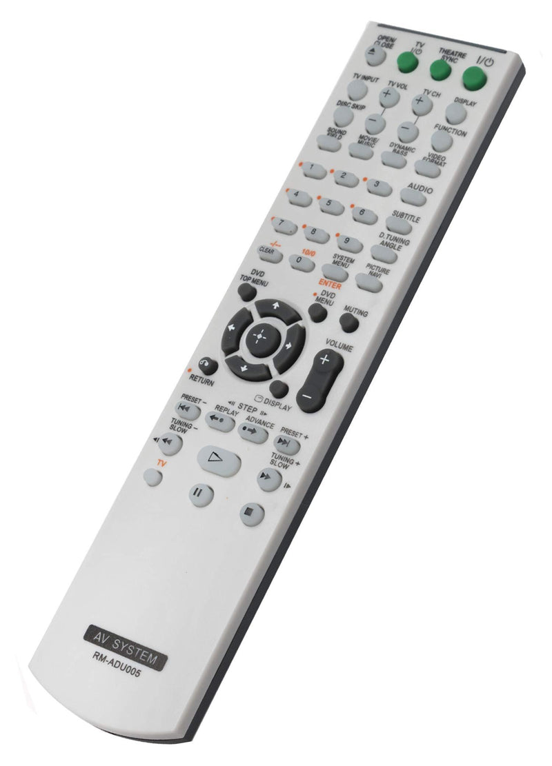 New RM-ADU005 Replace AV System Remote fit for Sony DAV-DZ630 HCD-DZ630 DAV-HDX265 HCD-HDX265 HCD-DZ231 DAV-HDZ235 HCD-HDZ235 DAV-DZ30 DAV-DZ530 DVD Home Theatre System