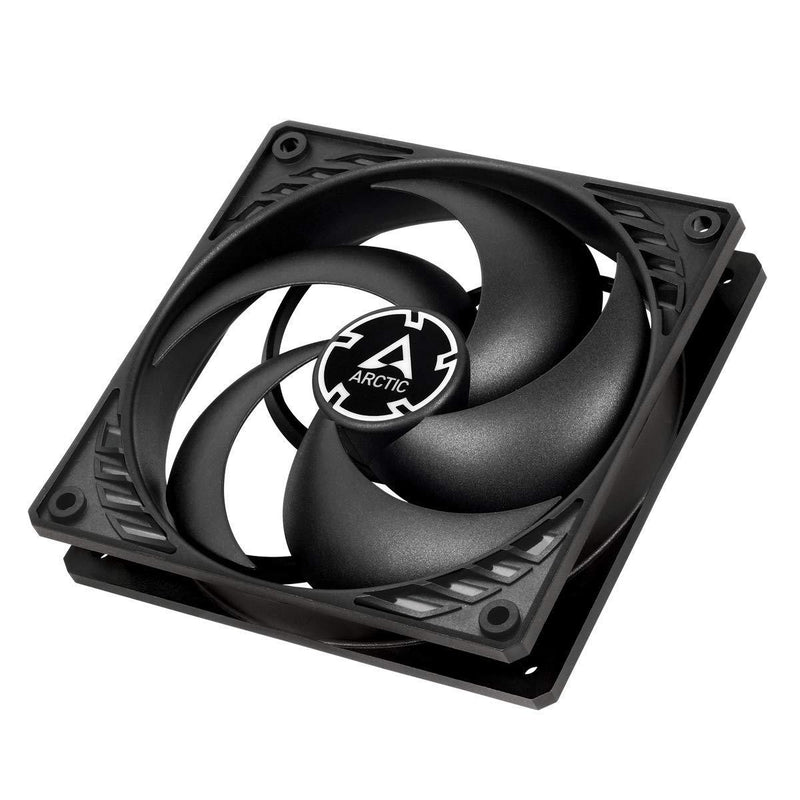 ARCTIC P12 Silent - 120 mm Case Fan, Pressure-optimised, Extra quiet motor, Computer, Fan Speed: 1050 RPM - Black
