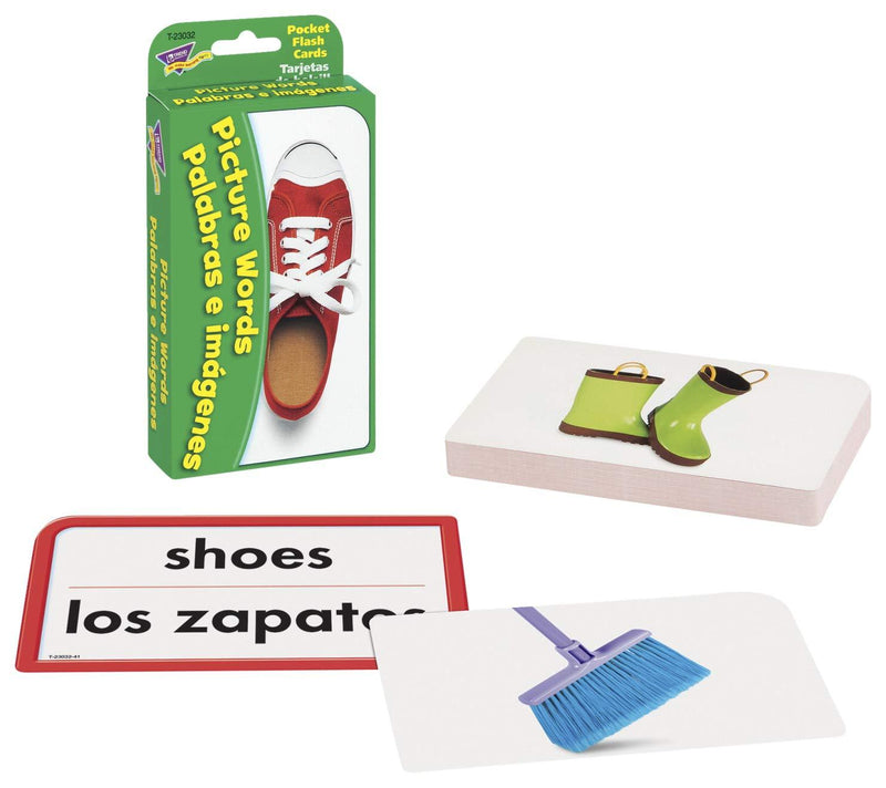 Picture Words Palabras e imágenes Pocket Flash Cards