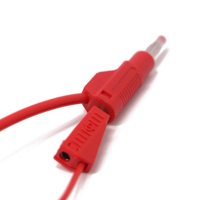 5Colors Retractable Sheath 4mm Banana Plug Male Stackable Wire Solder DIY Connectors Adapter for Electrical Testing 10Pcs 5 Colors
