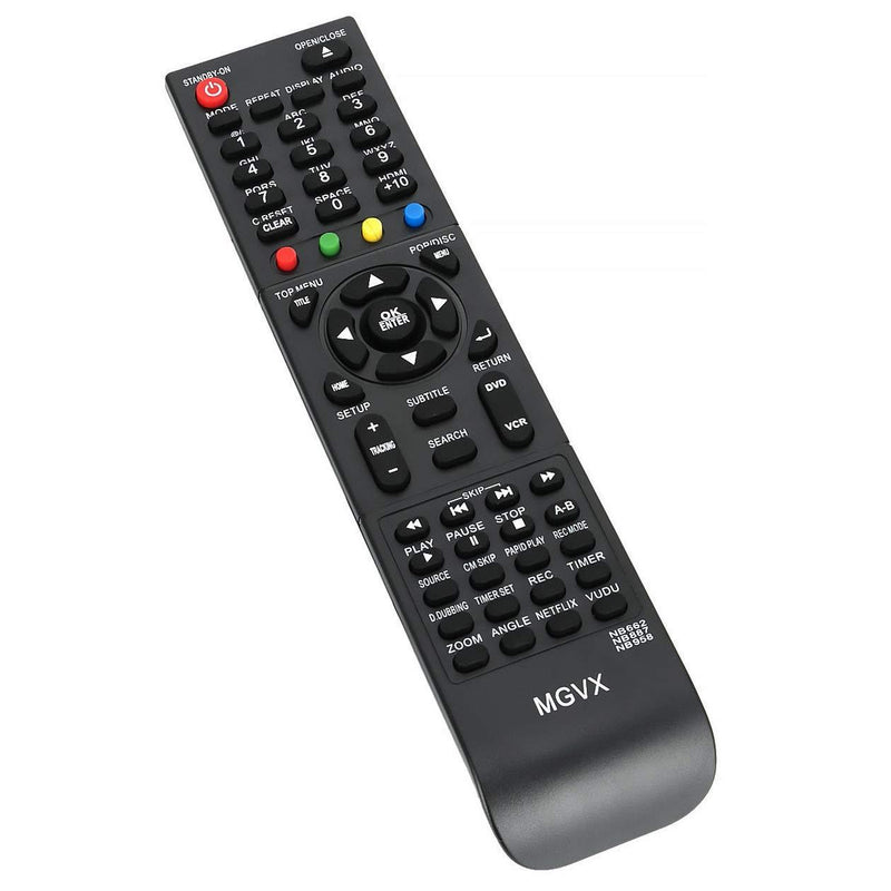 New NB662UD NB887UD NB958UD Replace Remote Control NB662 NB887 NB958 fit for Magnavox DVD VCR Player DV200MW8 DV200MW8A MBP5210 MBP5210/F7 MBP5210F MBP5210FF7 MBP5220F MBP5220F/F7 RZV427MG9 RZV427MG9A