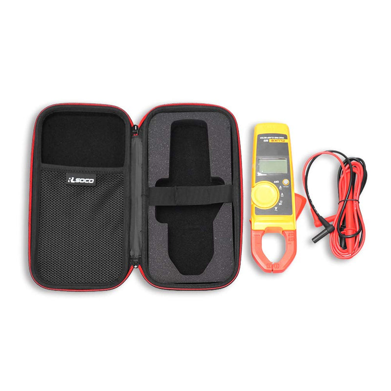 RLSOCO Hard Case for Fluke 323/324/325 Clamp Multimeter AC-DC TRMS with Protective Foam & KAIWEETS Digital Clamp Meter HT206B/ HT206D