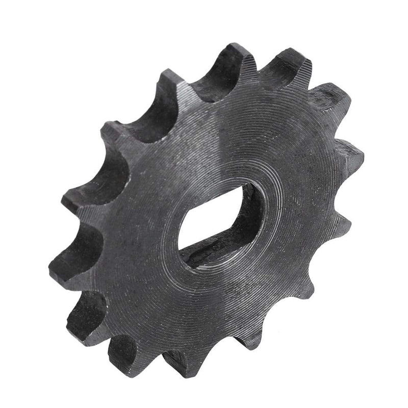 Keenso Chain Sprocket Gear,14 Tooth Sprocket Pinion Gear 428 Metal Chain Sprocket for Electric Scooter 12x17mm