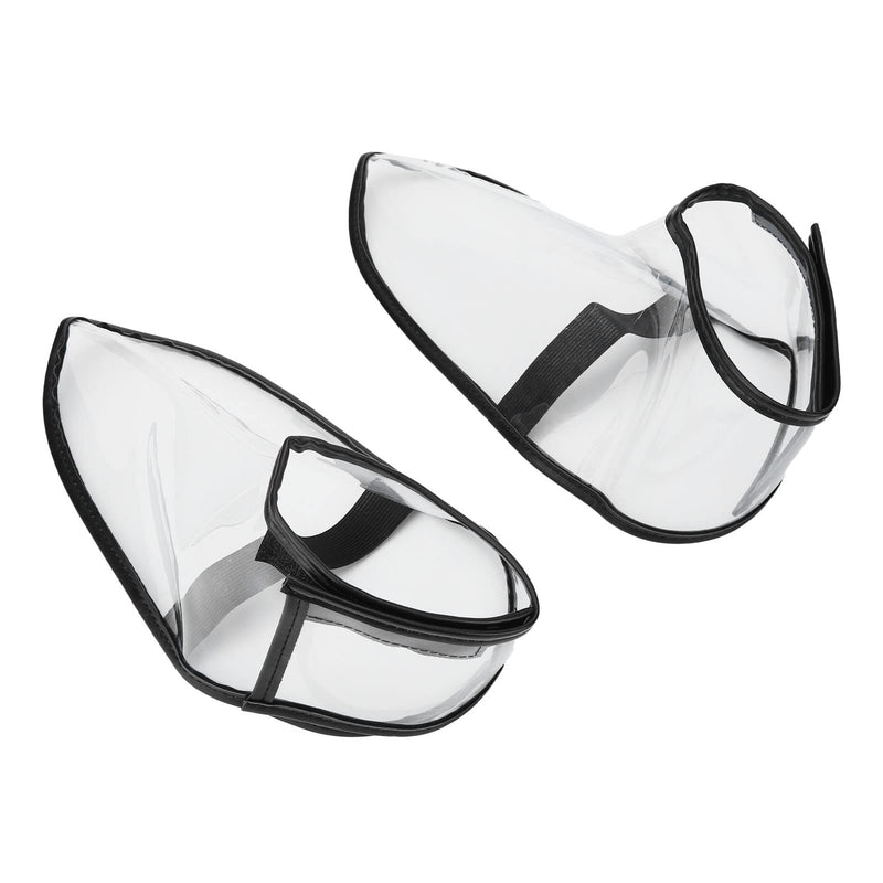 Hairdressing Shoe Covers, Foldable, Reusable, Dustproof, Salon Hairdressing Shoe Covers, Transparent Shoe Covers to Protect Your Shoes, 1 Pair(L) L