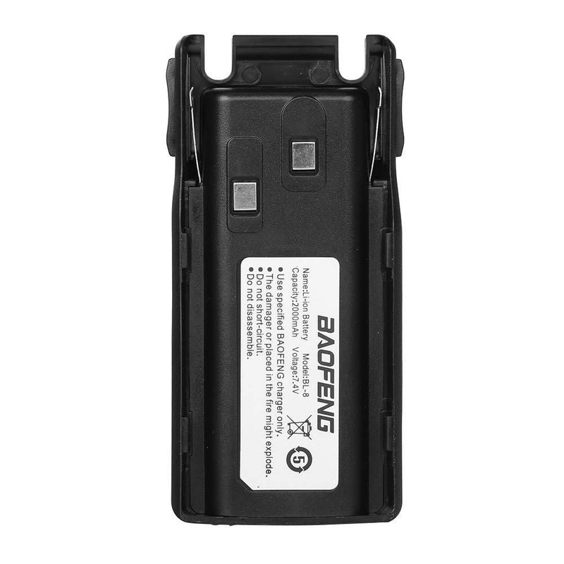 BaoFeng Original Replacement Battery BL-8 for Baofeng UV-82, UV-82L - Black