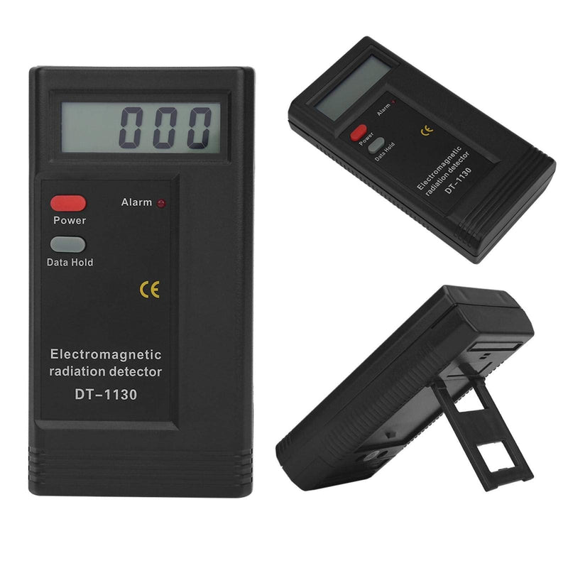 Wendry Electromagnetic Radiation Detector,1 PC Battery Operated LCD Digital Electromagnetic Radiation Detector EMF Meter Tester Hot (Designed to Meet CE,Accurate and Safety to use)