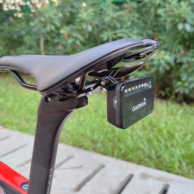 Cestbon Radar Bike Mount for Garmin Varia Rtl510 515 TL300 and Garmin Varia Rearview Radar Tail Light. Saddle Bicycle Mount Saddle Mount
