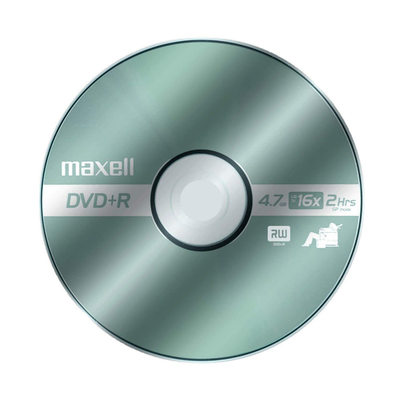 Maxell 634045 4.7Gb Dvd+Rw Disc Slim Jewel (Packaging may vary) 5-Pack