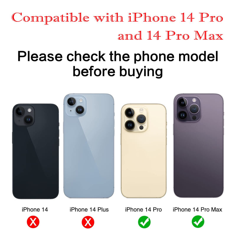 3pcs/Set Rear Back Camera Glass Lens Replacement for iPhone 14 Pro for iPhone 14 Pro Max Camera Glass Lens Covers Replacement with Adhesive Preinstalled + Replacement Repair Tool kit Set