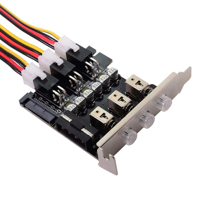 Xiwai 3 Hard Disk Control System Intelligent Control Management System HDD SSD Power Switch with Low Profile Bracket